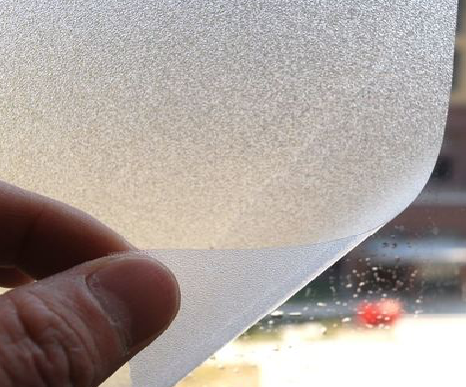 汶川玻璃门外面粘广告用什么材料好？