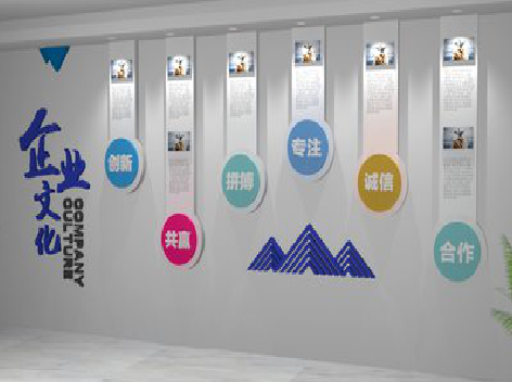 汶川企业文化墙需要传递什么办公文化？